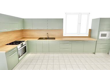 3D Vizualizace kuchyně